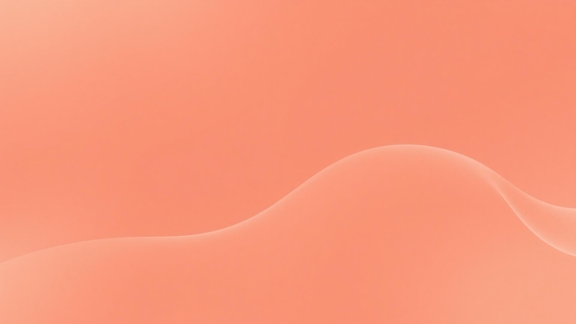 Ilustração abstrata minimalista em tons quentes